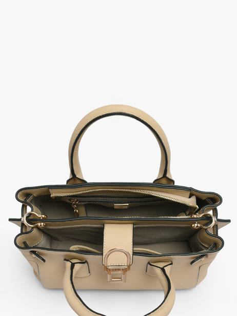 Satchel S Equestre Leather Etrier Beige equestre EEQT142S other view 2